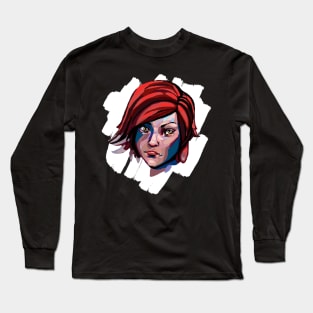 Lilith portrait Borderlands Long Sleeve T-Shirt